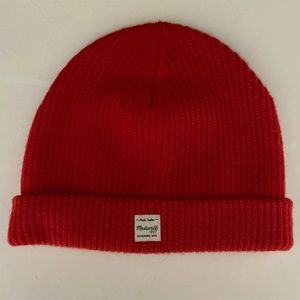 Madewell Red Knit Beanie